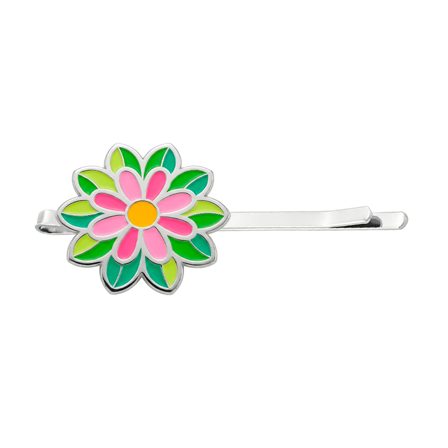 Soft Enamel Metal Hair Clips - Custom Aprons Now