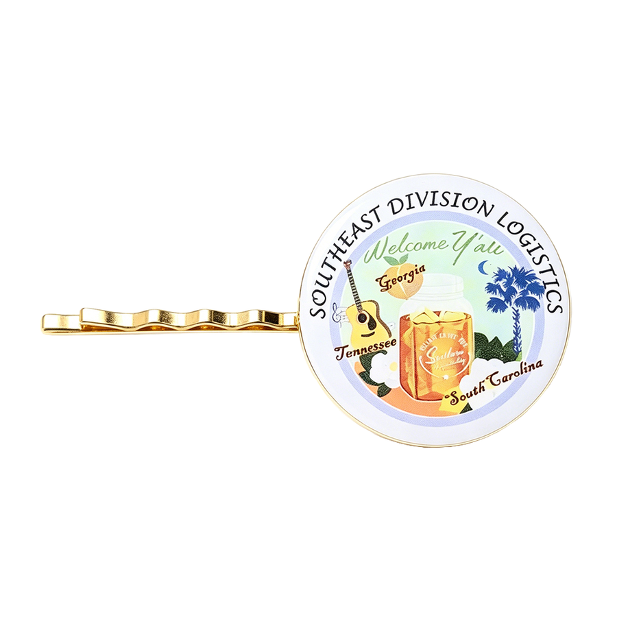 Offset Printing Metal Hair Clips - Custom Aprons Now