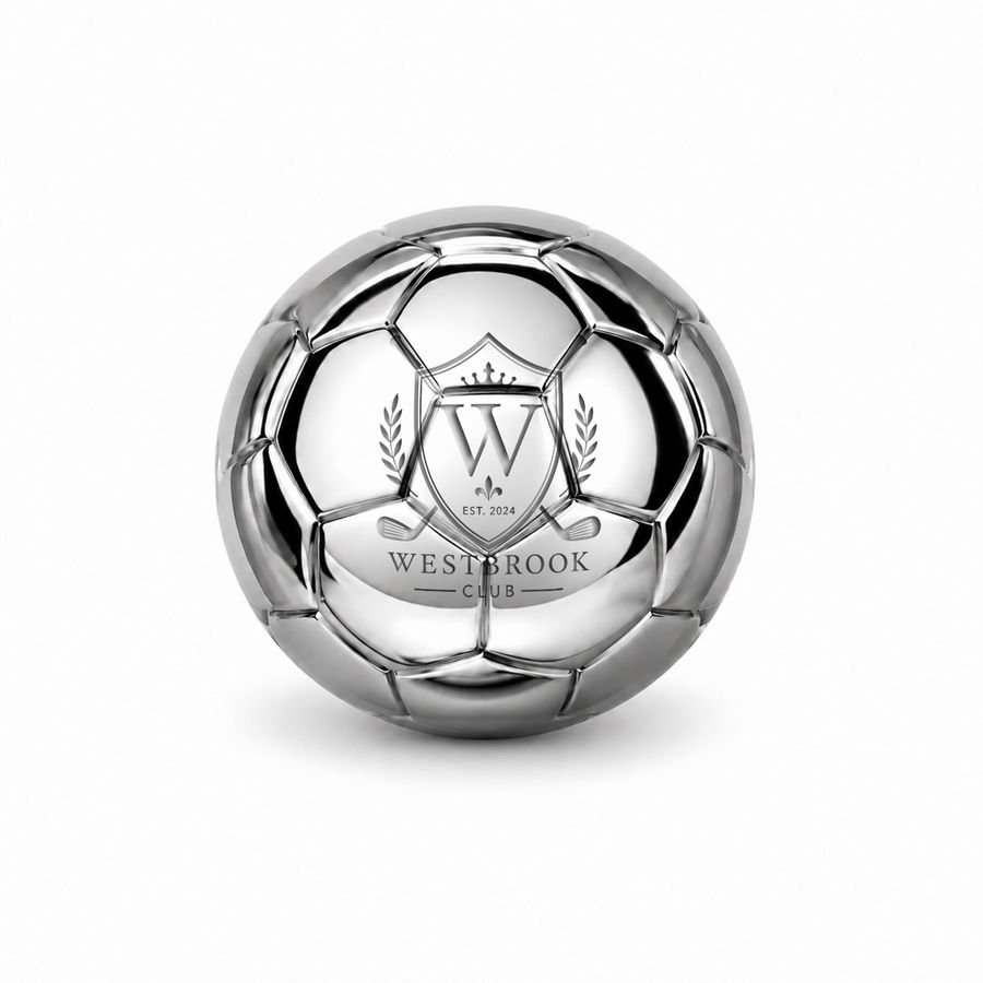 Soccer Ball Stainless Steel Ice Cubes - Custom Aprons Now