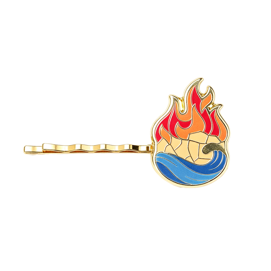 Hard Enamel Metal Hair Clips - Custom Aprons Now