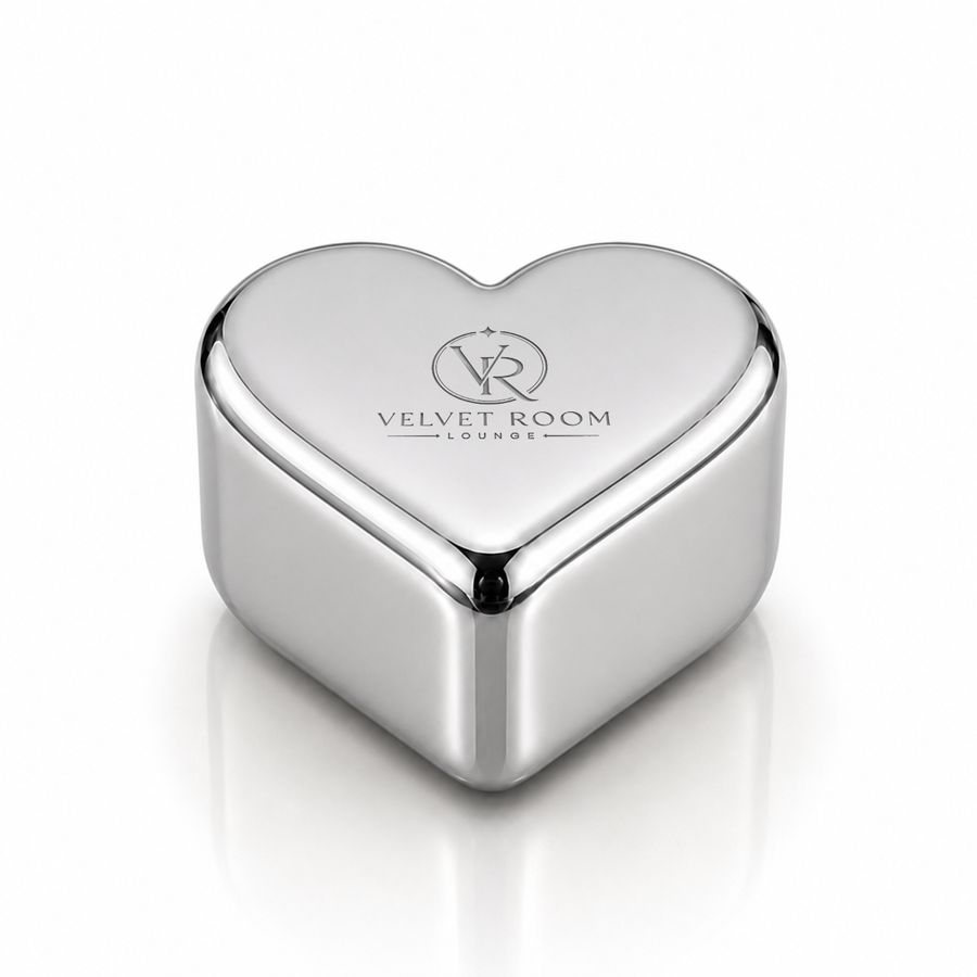 Heart-Shaped Stainless Steel Ice Cubes - Custom Aprons Now
