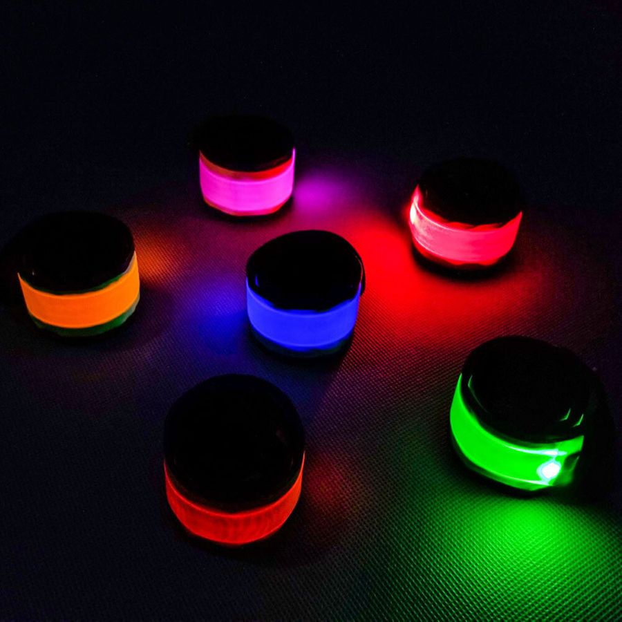Light Up Slap Wristbands - Custom Aprons Now