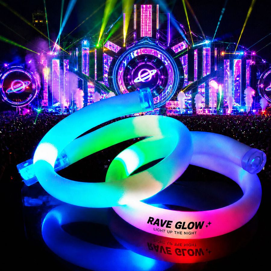 Glow Tube Wristbands - Custom Aprons Now