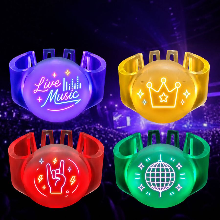 Glow Cheer Wristbands - Custom Aprons Now