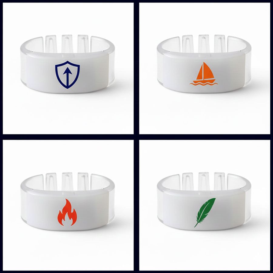 Glow Bangle Wristbands - Custom Aprons Now