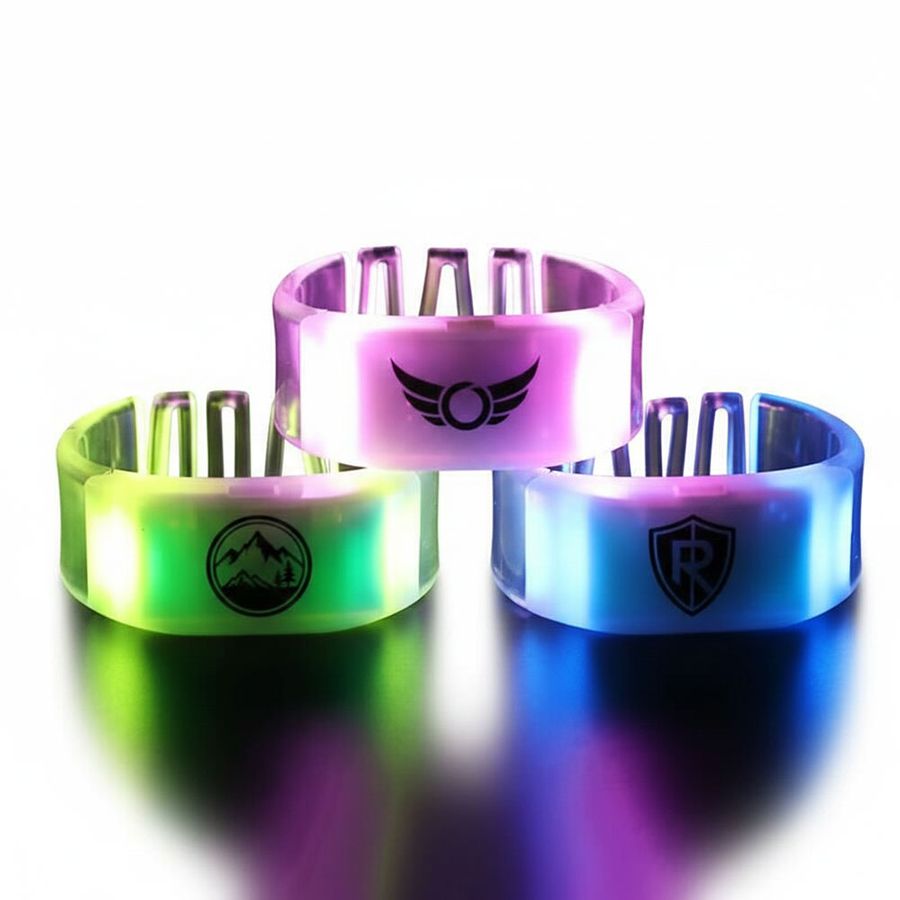 Glow Bangle Wristbands - Custom Aprons Now