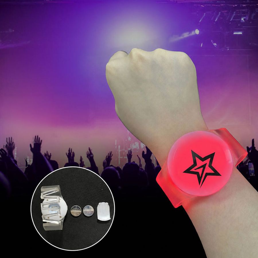 Glow Cheer Wristbands - Custom Aprons Now