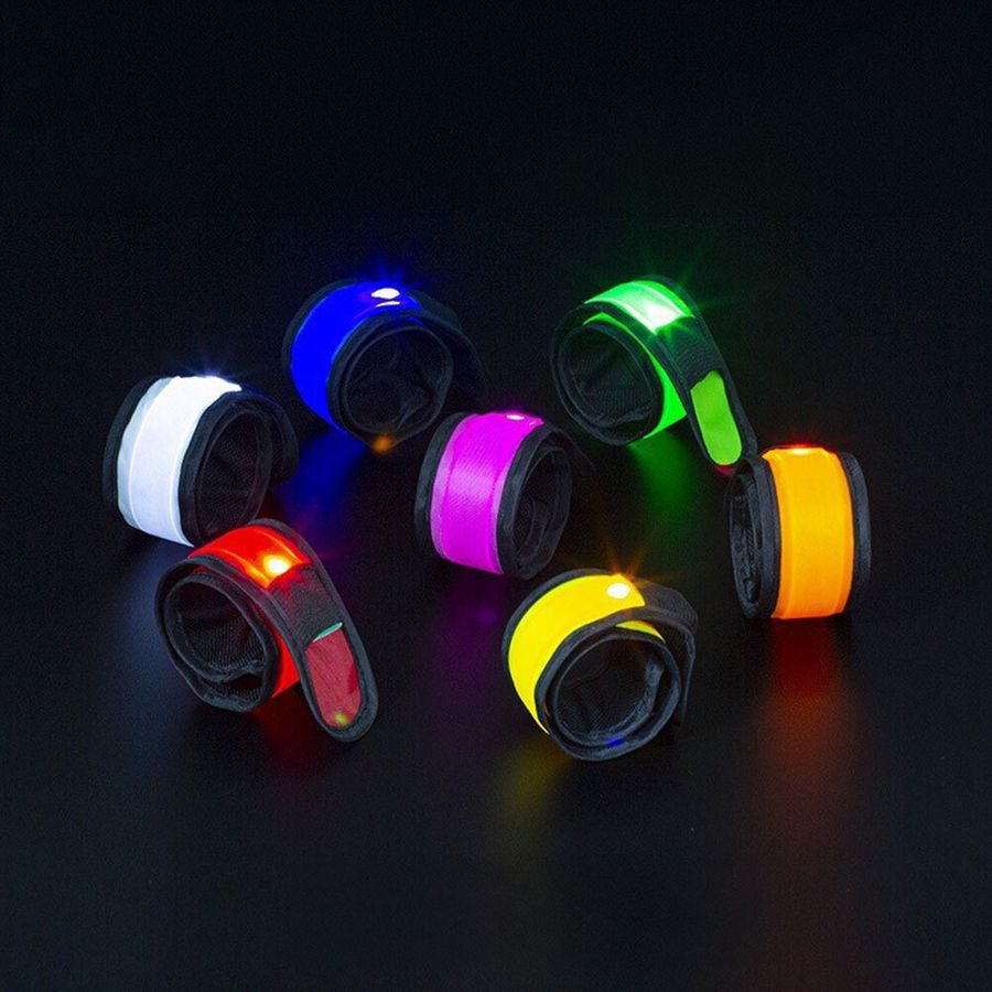 Light Up Slap Wristbands - Custom Aprons Now