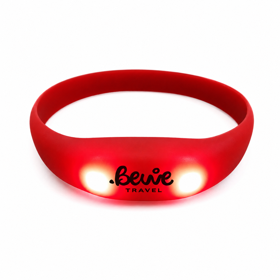 Light Up Silicone Wristbands - Custom Aprons Now