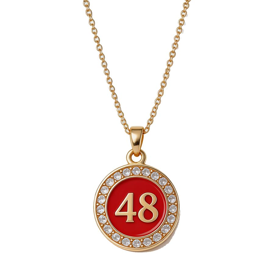 Rhinestone Necklaces - Custom Aprons Now