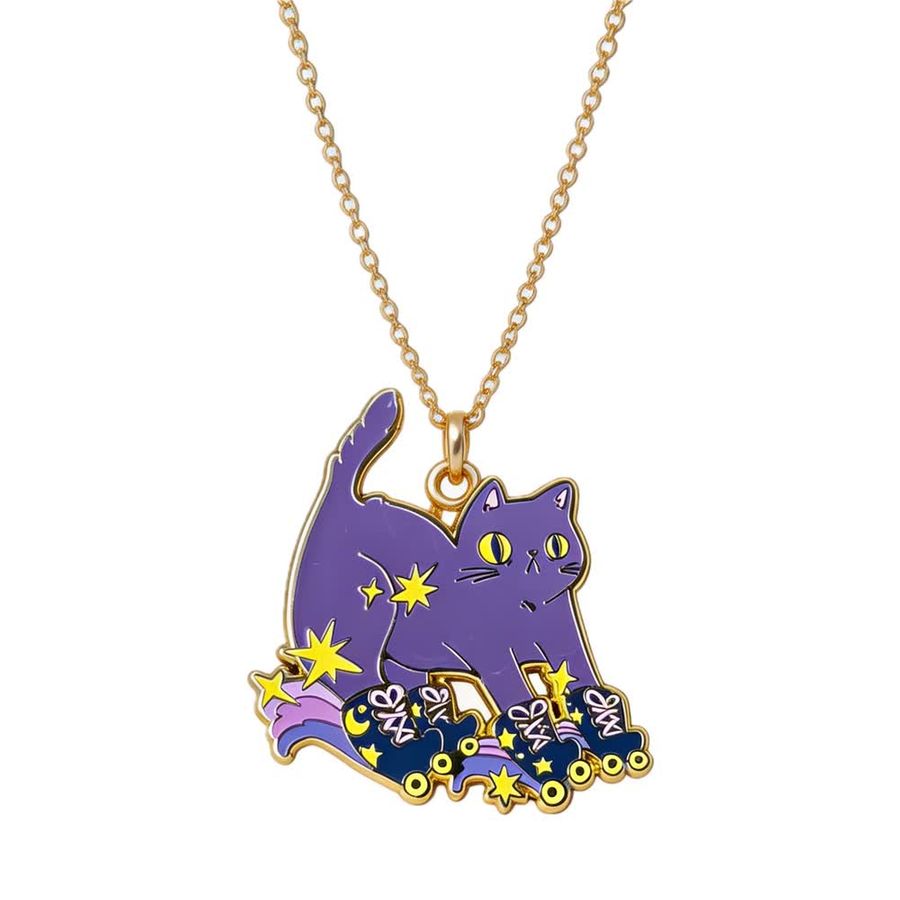 Hard Enamel Charm Necklaces - Custom Aprons Now