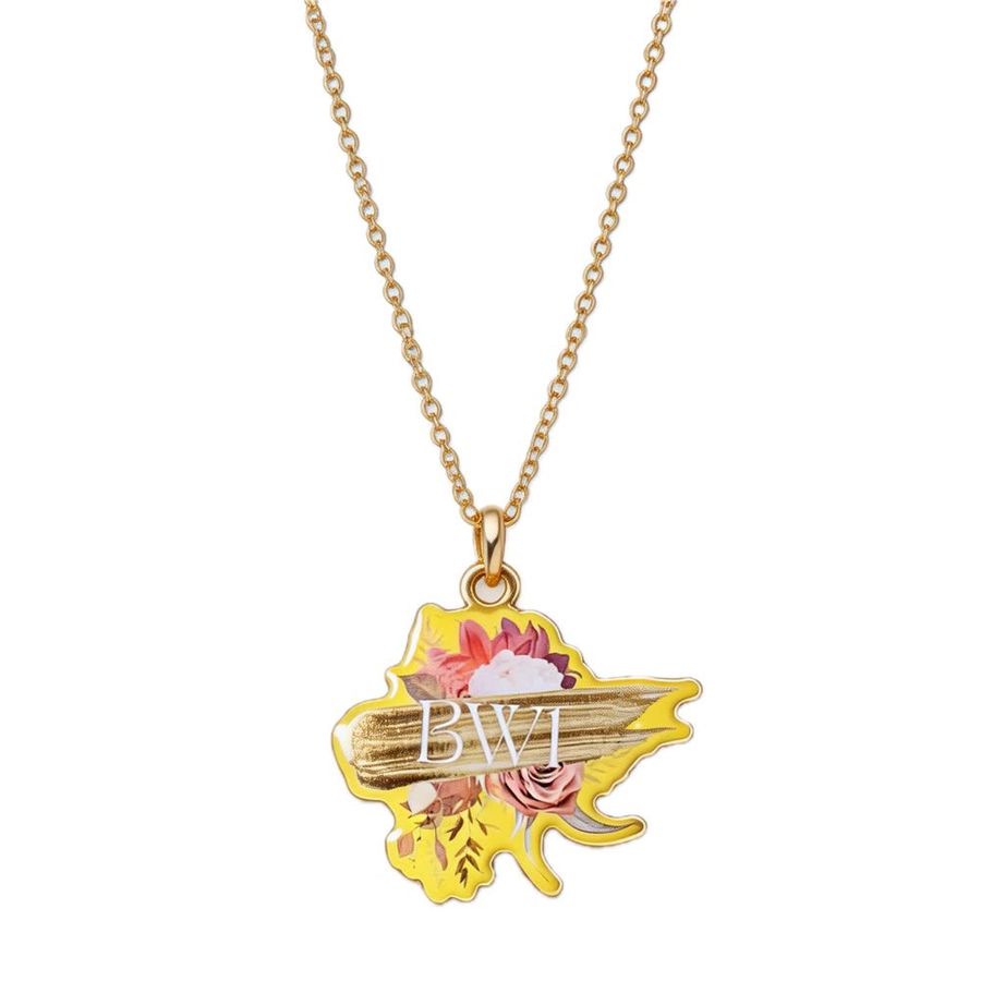 Offset Printing Charm Necklaces - Custom Aprons Now