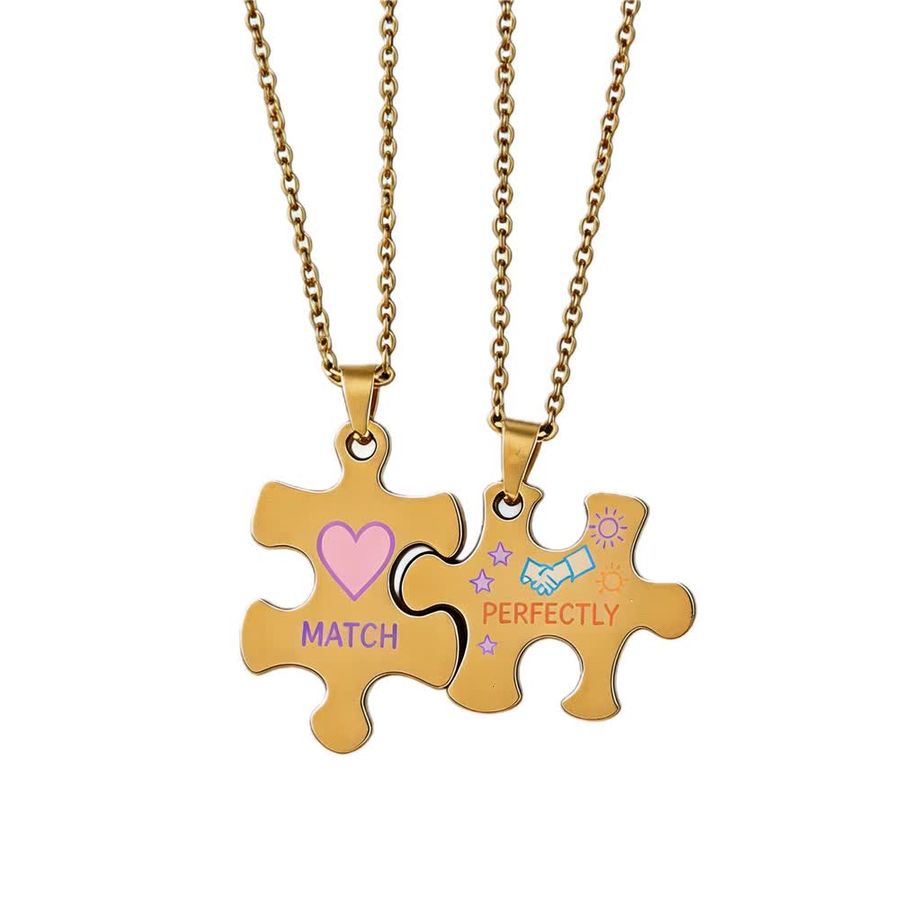 Couple Necklaces - Custom Aprons Now