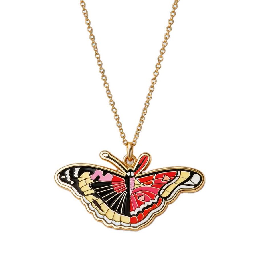 Hard Enamel Charm Necklaces - Custom Aprons Now