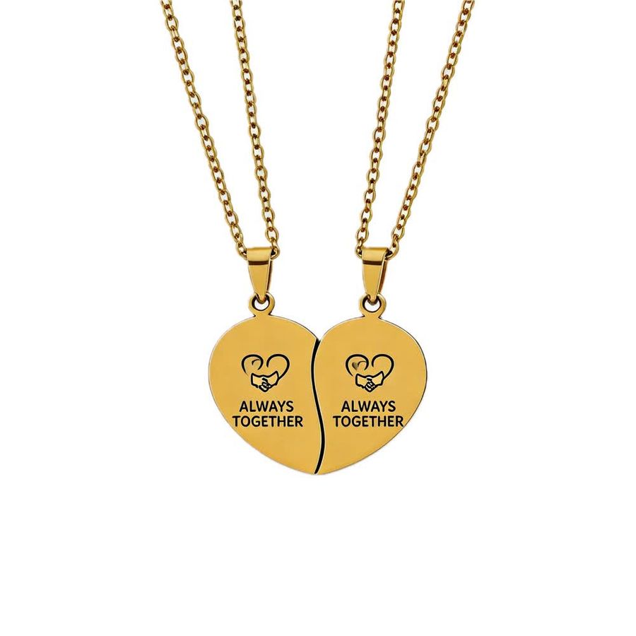 Couple Necklaces - Custom Aprons Now
