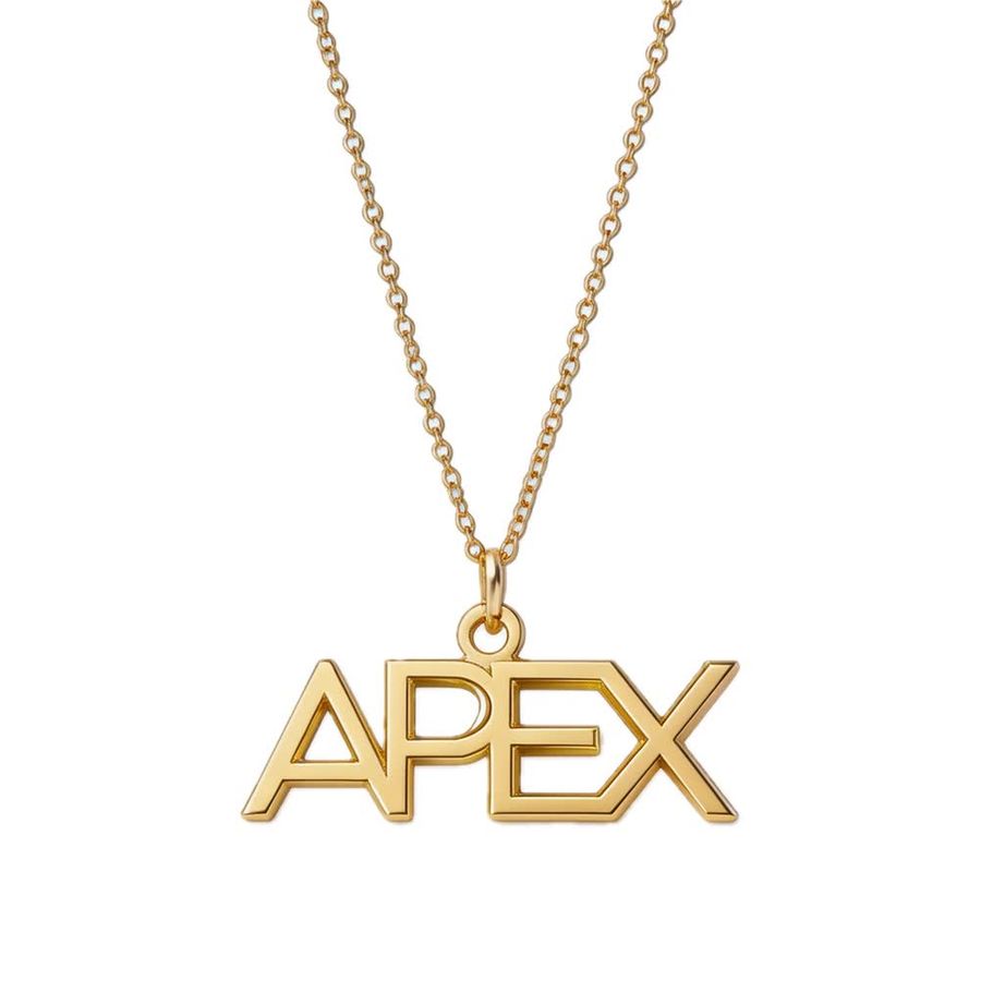 Die Struck Charm Necklaces - Custom Aprons Now