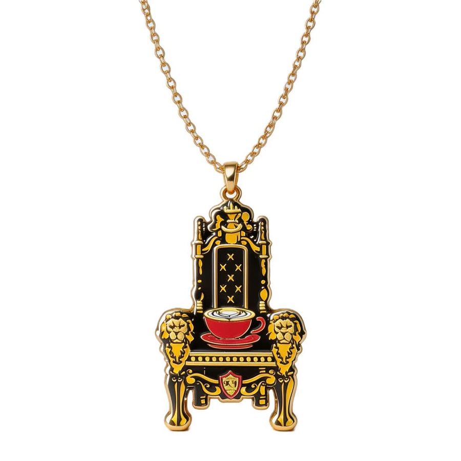Hard Enamel Charm Necklaces - Custom Aprons Now