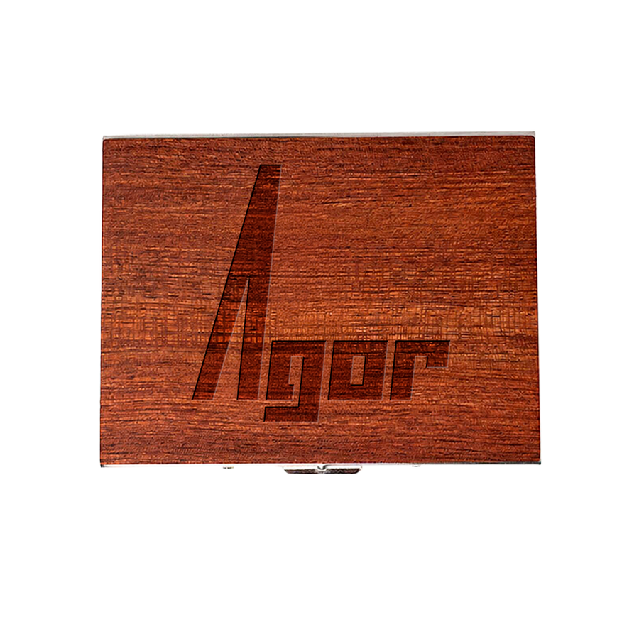 Metal Framed Wooden Cigarette Cases - Custom Aprons Now