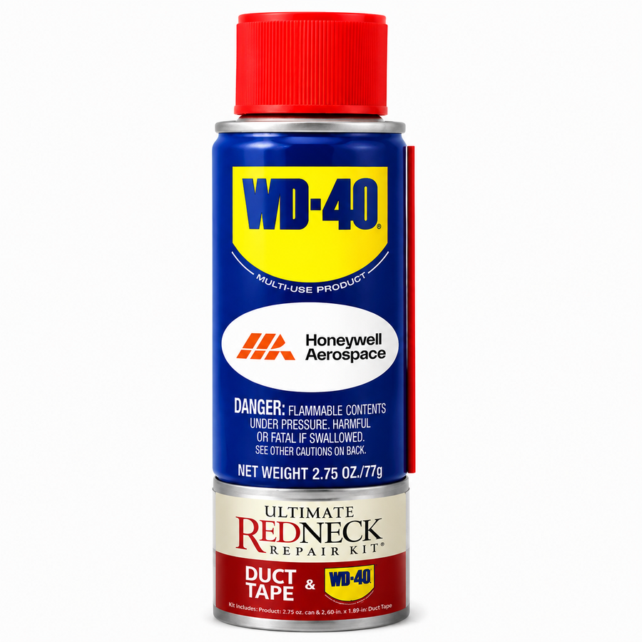 Ultimate Fix-All Kits, WD-40 2.75 oz Handy Cans and 6 yards of Duct Tapes - Custom Aprons Now