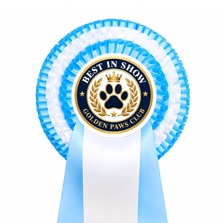 Giant Rosette Buttons - Custom Aprons Now