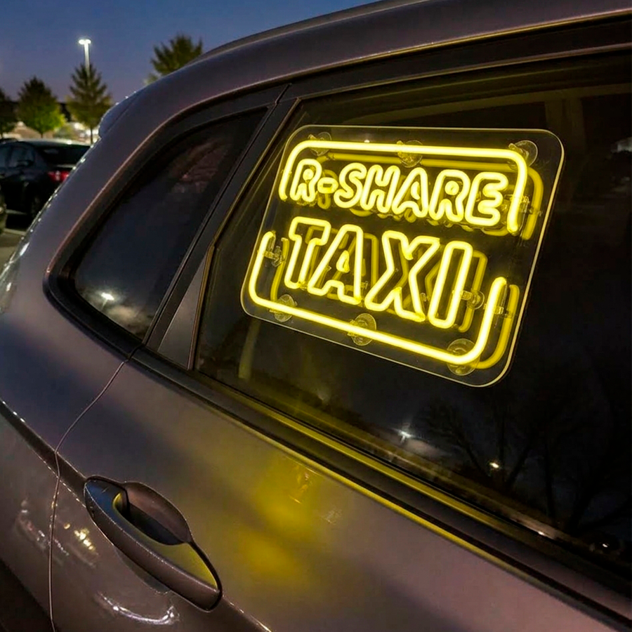 Illuminated Vehicle Signs - Custom Aprons Now