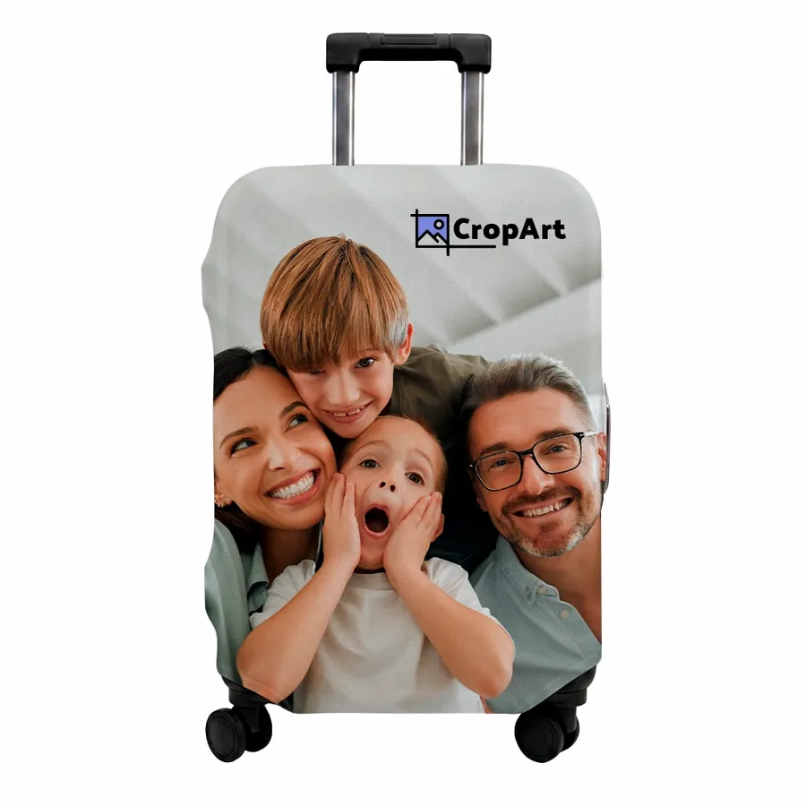 Photo Luggage Covers - Table Covers Now