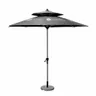 Wood Market Umbrella - 9 ft