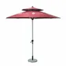 Wood Market Umbrella - 9 ft