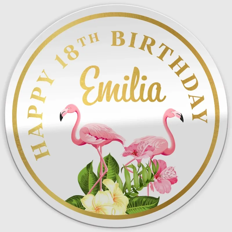 Metallic Sticker+UV Printed - Table Covers Now