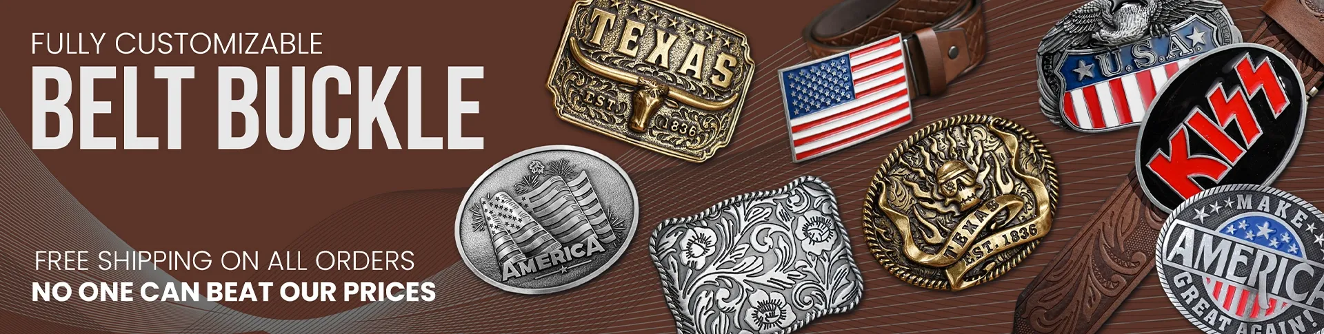 TableCoversNow.Com belt buckles